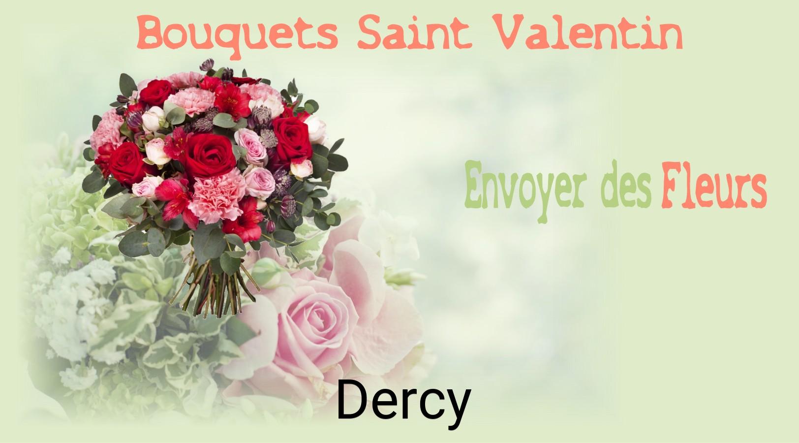 Roses de Saint-Valentin livrées à Dercy